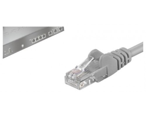 Cable de red latiguillo Cat. 6 - 24AWG - UTP - 0,25 m